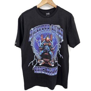 New Crooks & Castles T-Shirt Mens S Death Row Records Tee Black